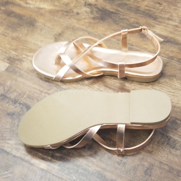Womens Madden Girl Delia Sandal Rose Gold - Picture 5 of 5